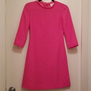 Kate Spade bright pink sheath dress